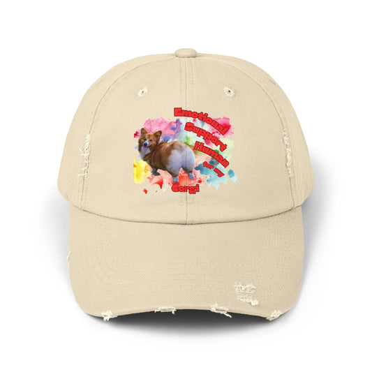 Emotional Support Human for my Corgi Hat