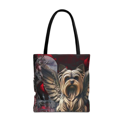 Yorkshire Terrier Angelic Gargoyle Protector Tote Bag