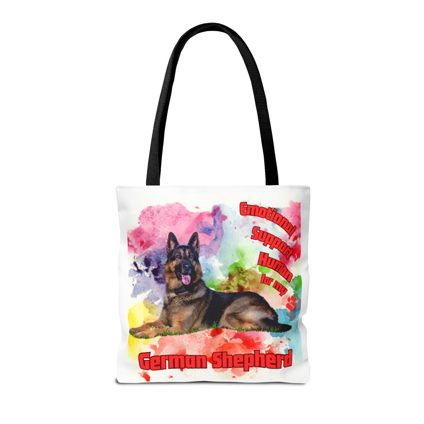 Emotional Support Human for my German Shepherd Totebag