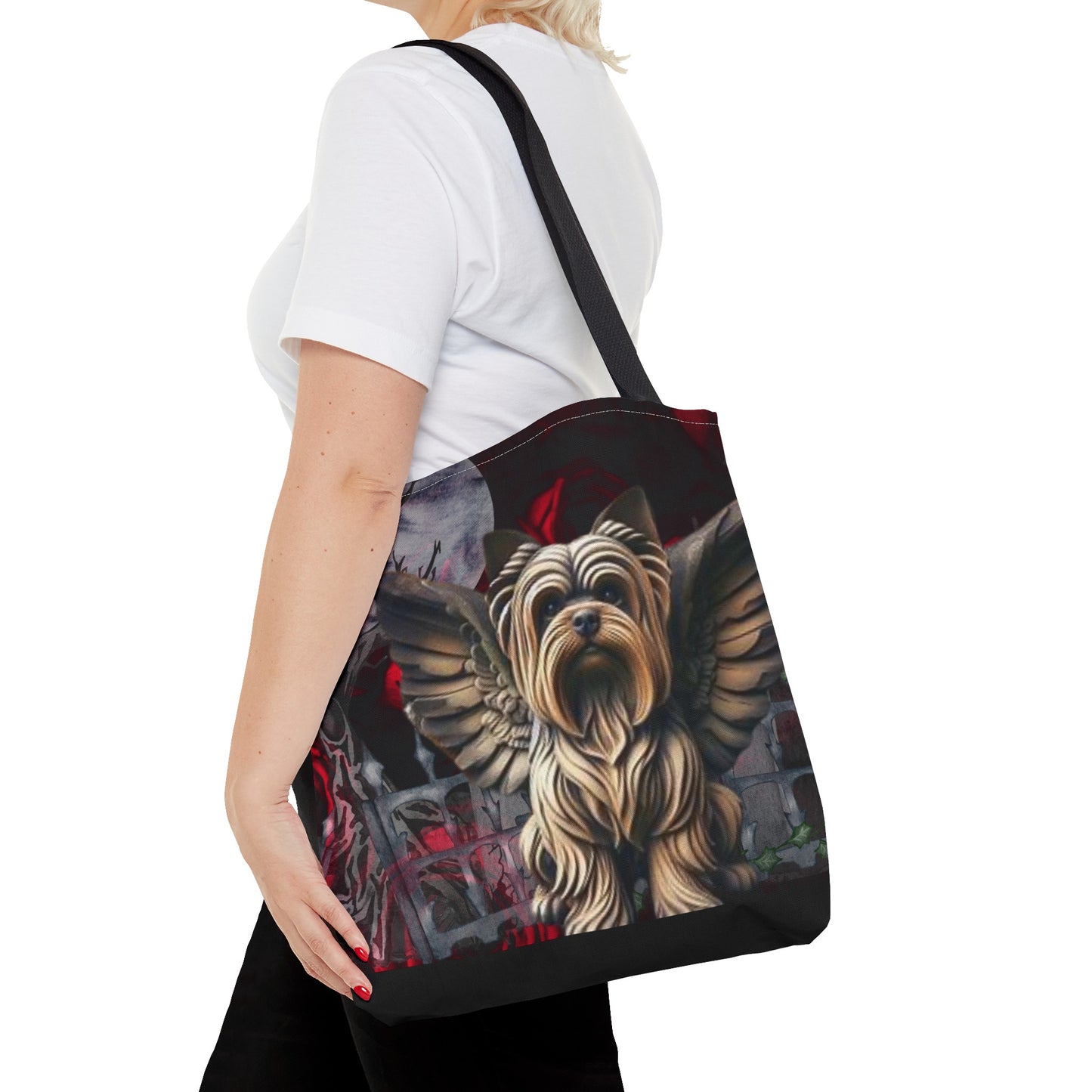 Yorkshire terrier Gargoyle Tote Bag
