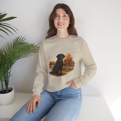 Black Labrador Retriever Sweater Weather Sweatshirt