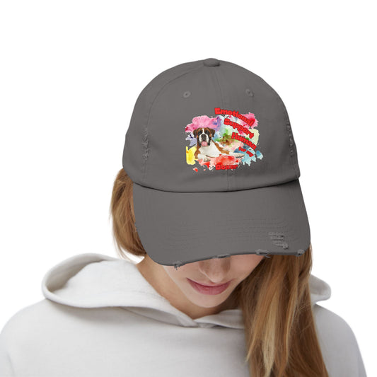 Emotional Support Human for my boxer hat