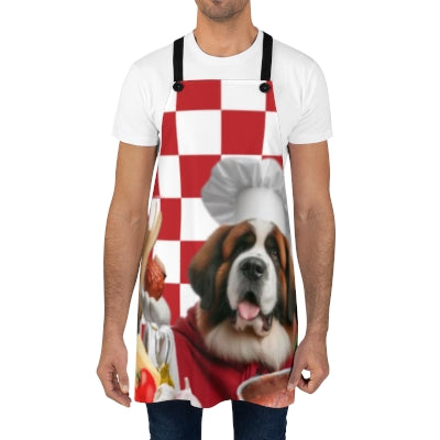 St Bernard italian chef Apron