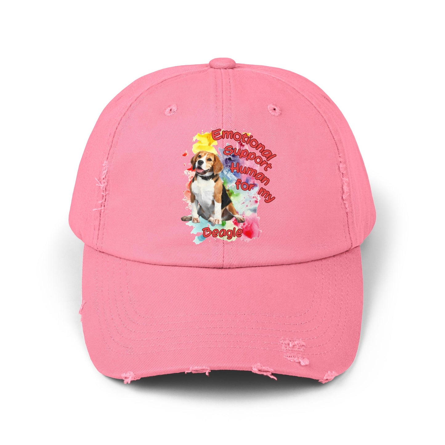 Emotional Support Human for my Beagle Hat