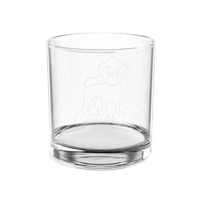 Standard Poodle Engraved Whiskey Glass
