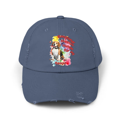 Emotional Support Human for my Beagle Hat