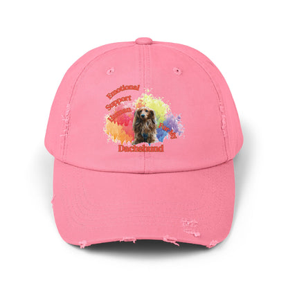 Emotional Support Human for my Dachshund long hair hat
