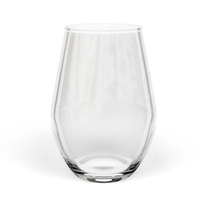 Smooth Dachshund Sketch and Serve Engraved Stemless Wineglass