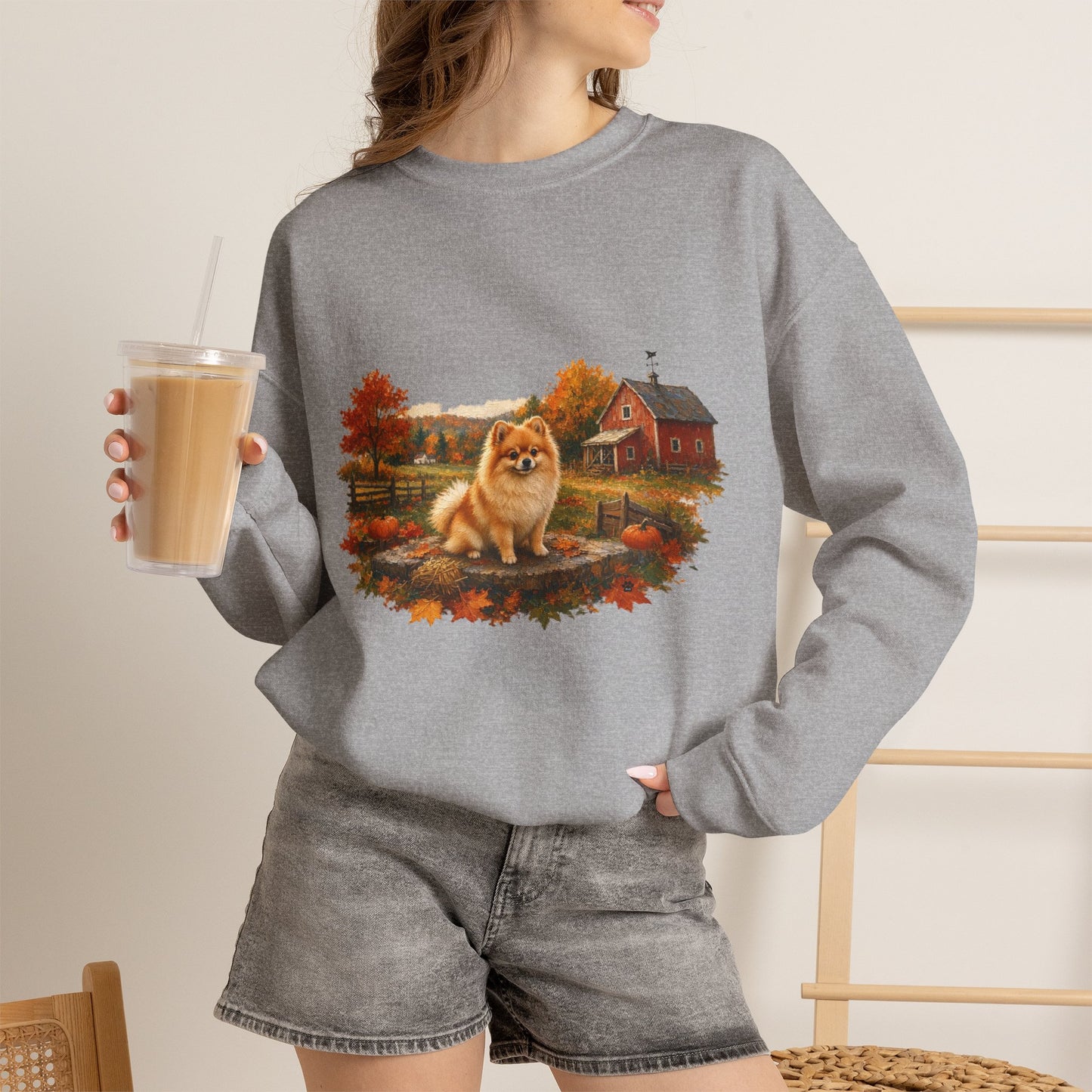 Pomeranian Sweater Weather Sweatshirt