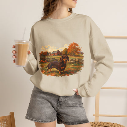 Smooth Hair Dachshund Sweater Weather Sweatshirt