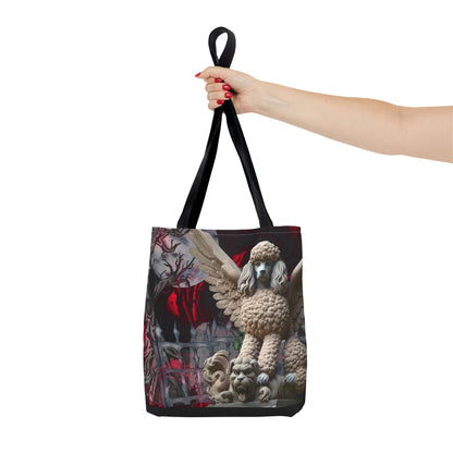 Poodle Angelic Gargoyle Protector Tote Bag