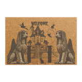 Afghan Hound Gargoyle Angel Doormat Spiritual Protector