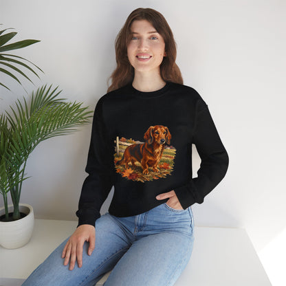 Long Hair Dachshund Sweater Weather Sweatshirt