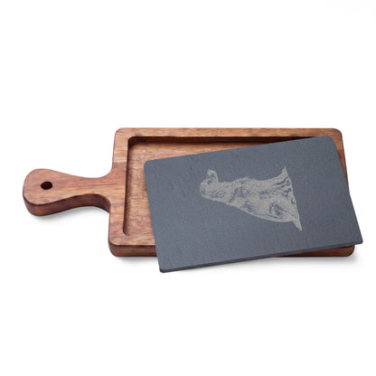 Irish Setter Engraved Charcuterie Board, Dog Lover Cheese Board & Serving Platter