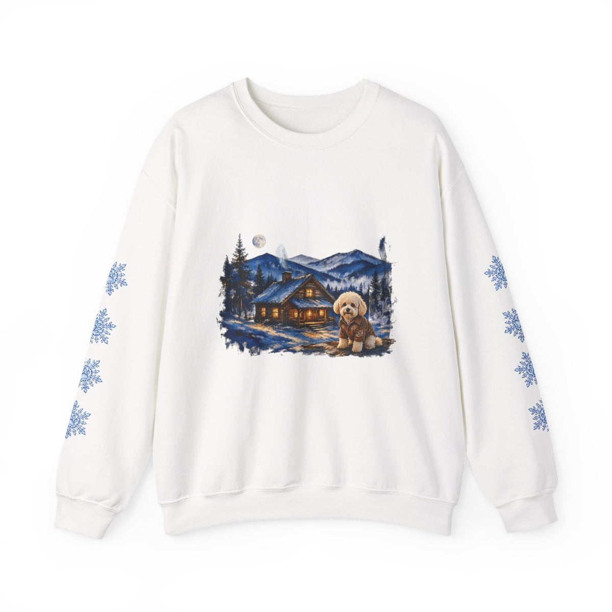 Bichon Frise Smoky Mountain Christmas Sweatshirt