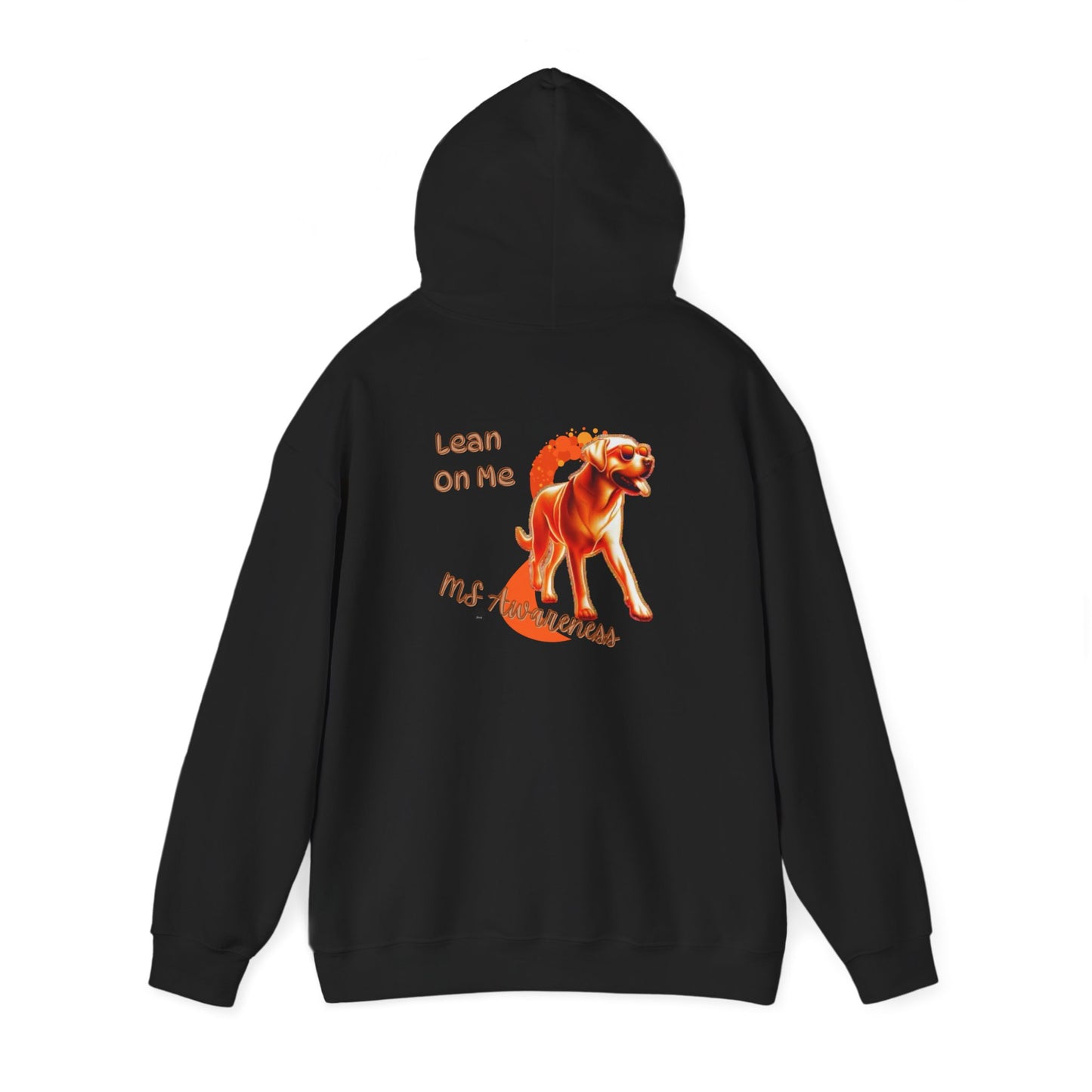 Labrador Retriever "Lean on Me" MS Awareness Hoodie