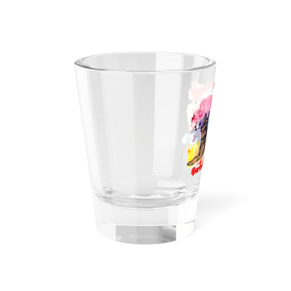 Emotional Support Human for my German Shepherd Shot Glass,