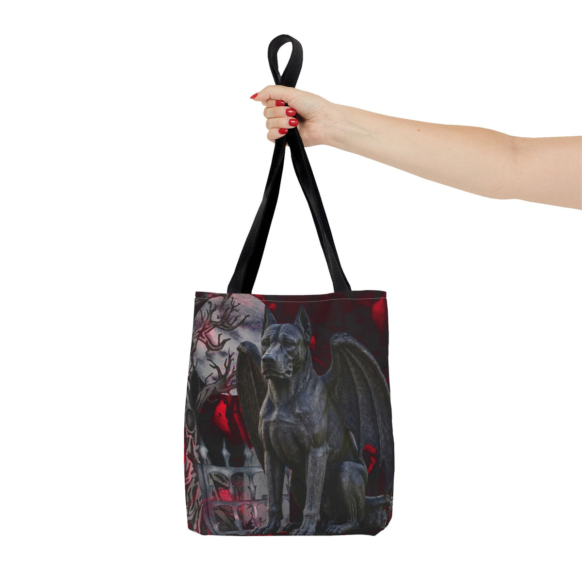 Great Dane Angelic Gargoyle Protector Tote Bag