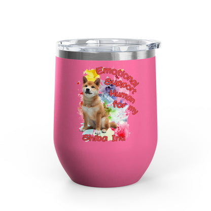 Emotional Support Human for my Shiba Inu Wine Chiller