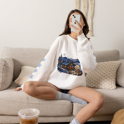 Bichon Frise Smoky Mountain Christmas Sweatshirt