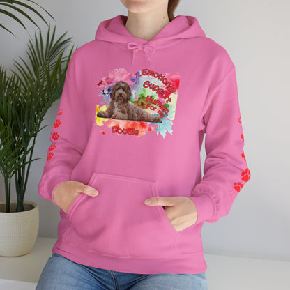 Emotional Support Human for my Doodle Hoodie