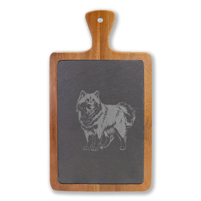 Siberian Husky Engraved Charcuterie Board, Dog Lover Cheese Board & Serving Platter