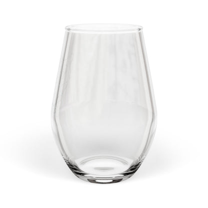 Corgi Sketch and Serve Engraved Stemless Wineglass