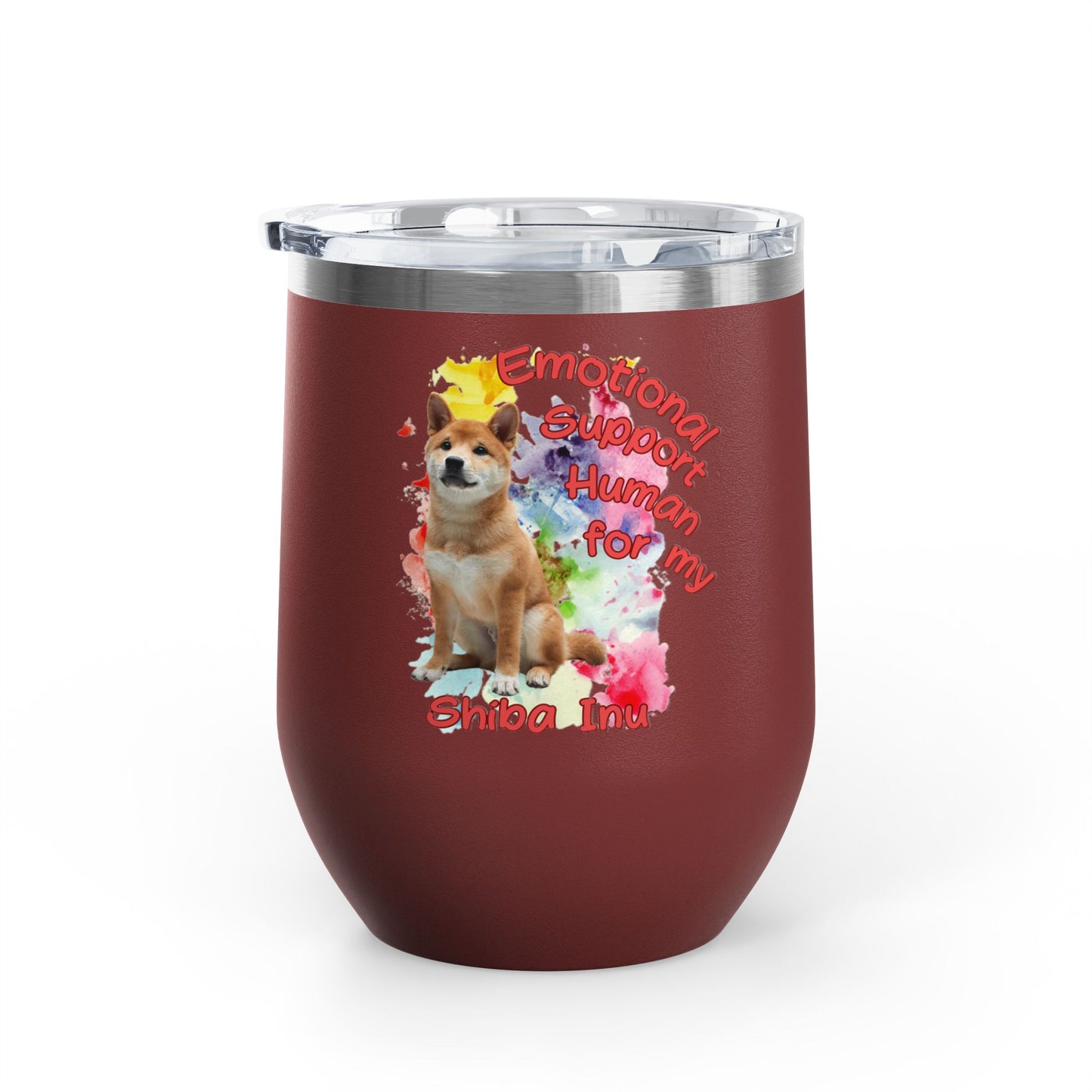 Emotional Support Human for my Shiba Inu Wine Chiller