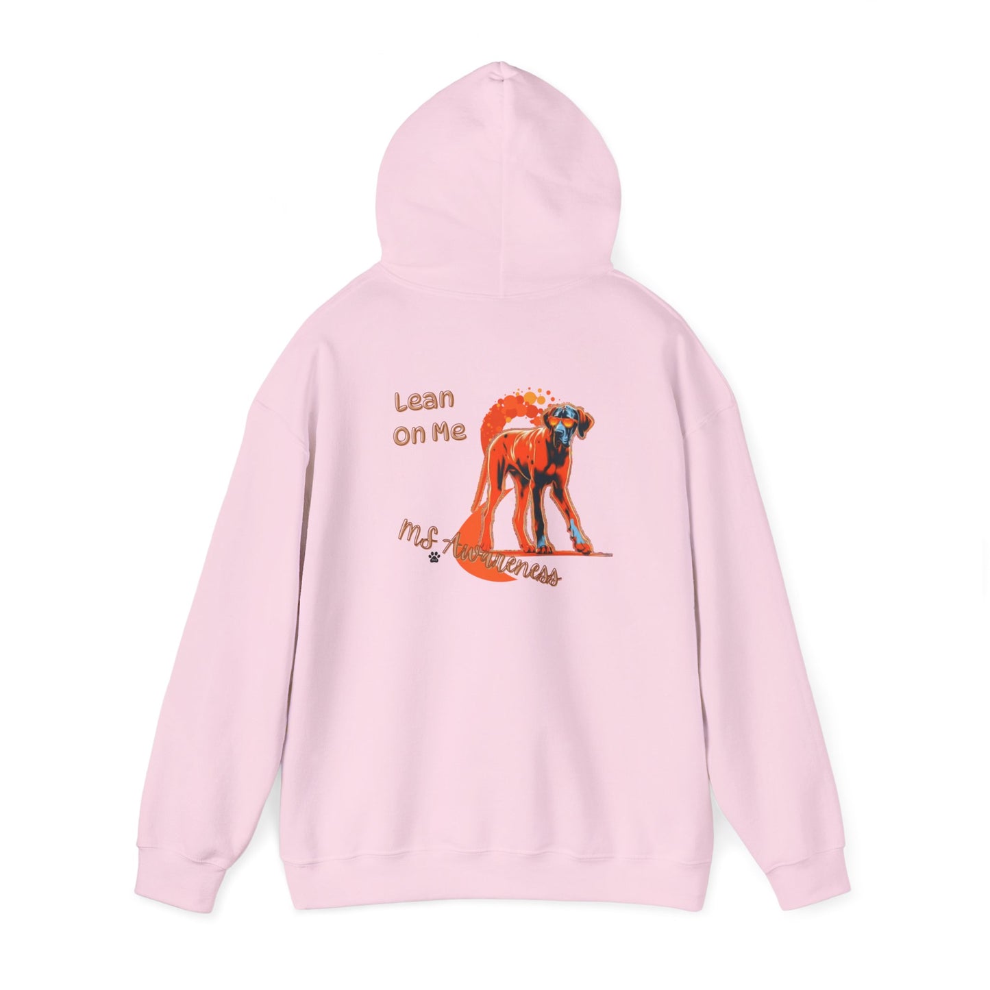 Great Dane "Lean on Me" MS Awareness Hoodie