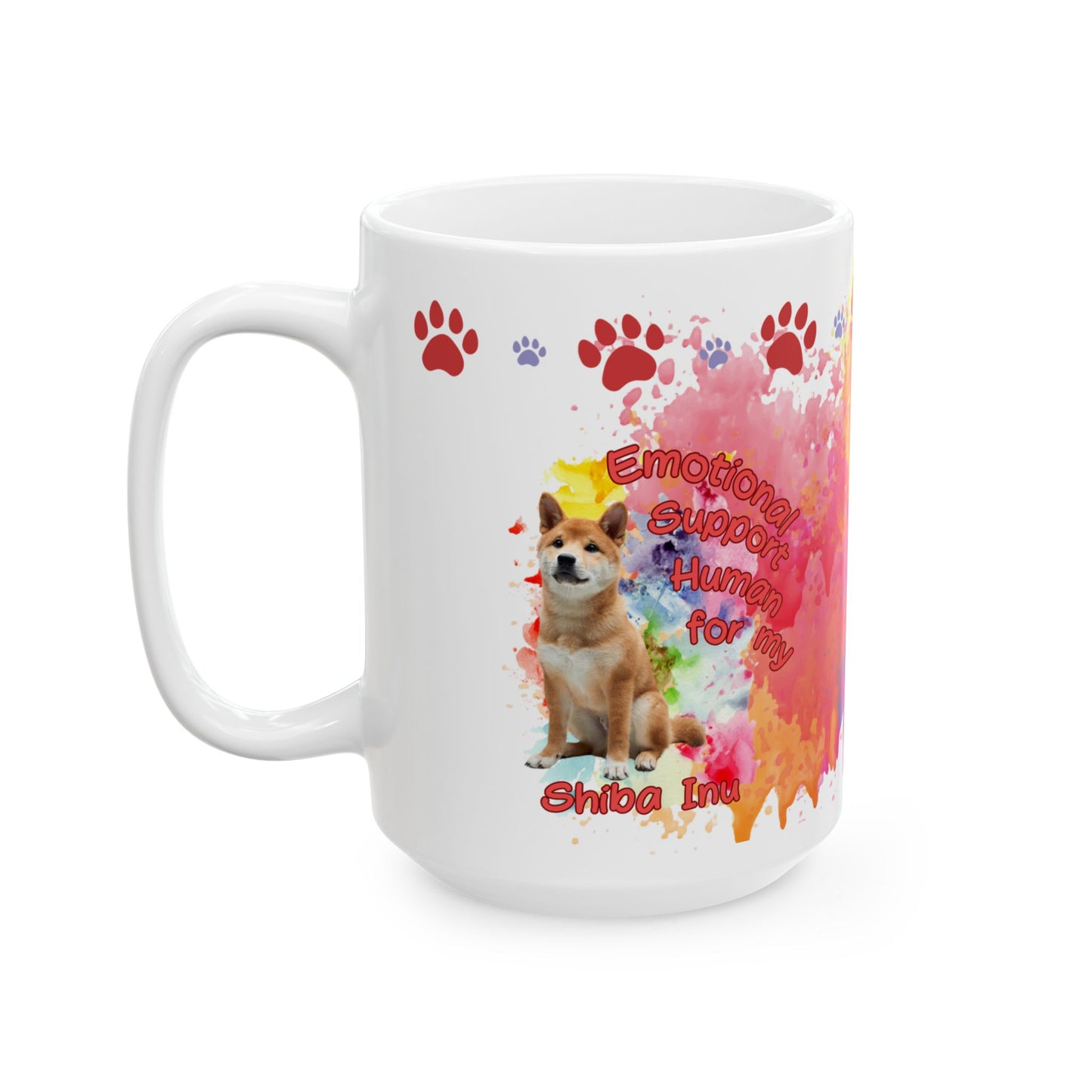 Emotional Support Human for my Shiba Inu Coffee Mug