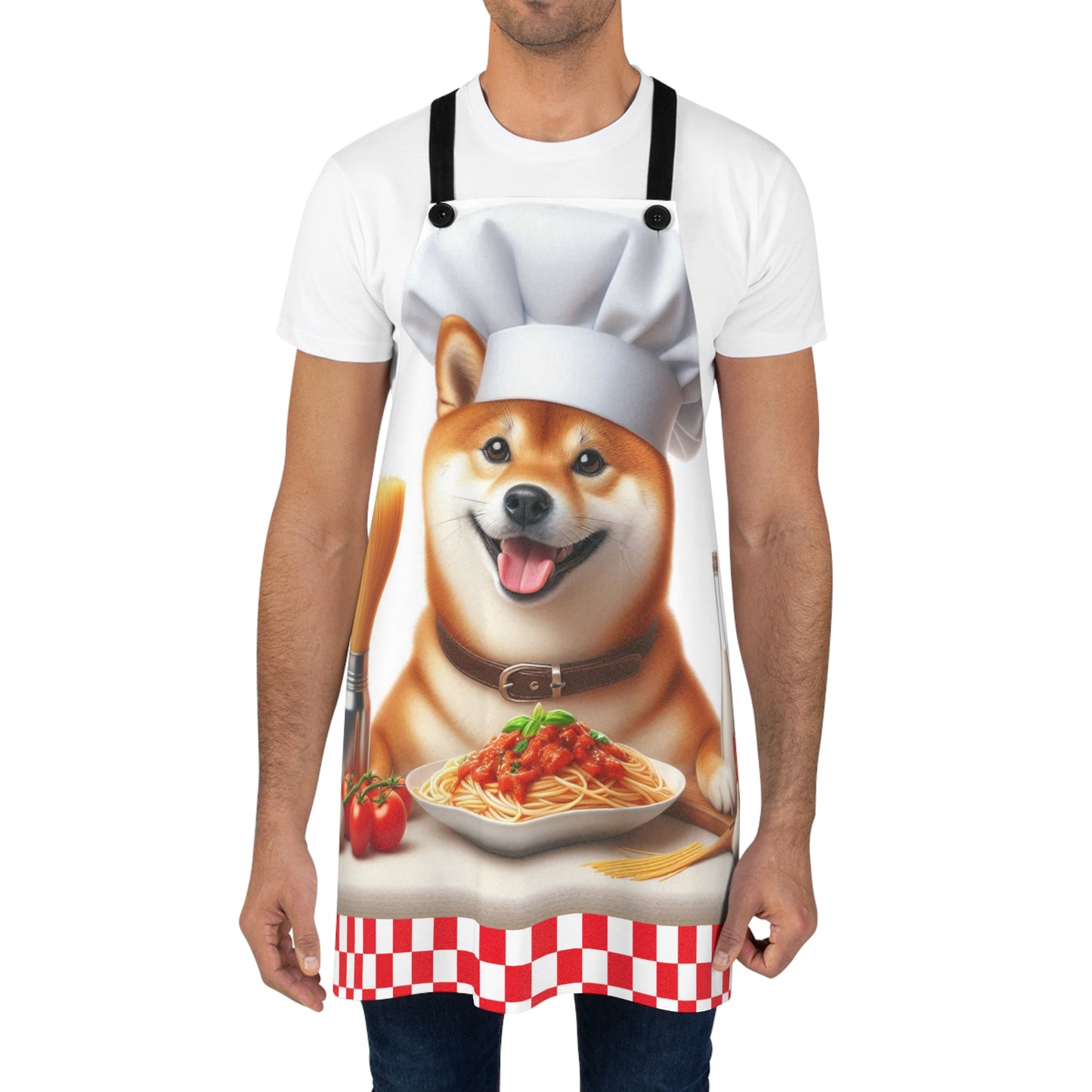 Shiba Inu Italian Chef Apron