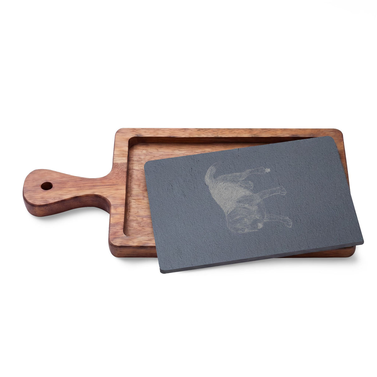 Beagle Engraved Charcuterie Board, Dog Lover Cheese Board & Serving Platter