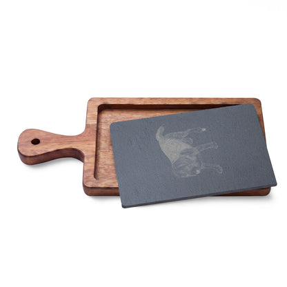Beagle Engraved Charcuterie Board, Dog Lover Cheese Board & Serving Platter