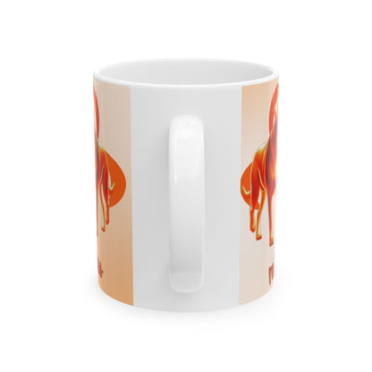 Labrador Retriever MS Awareness Coffee Mug – "Here to Support You" Ceramic Cup