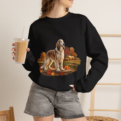 Afghan Hound Sweater Weather Sweatshirt