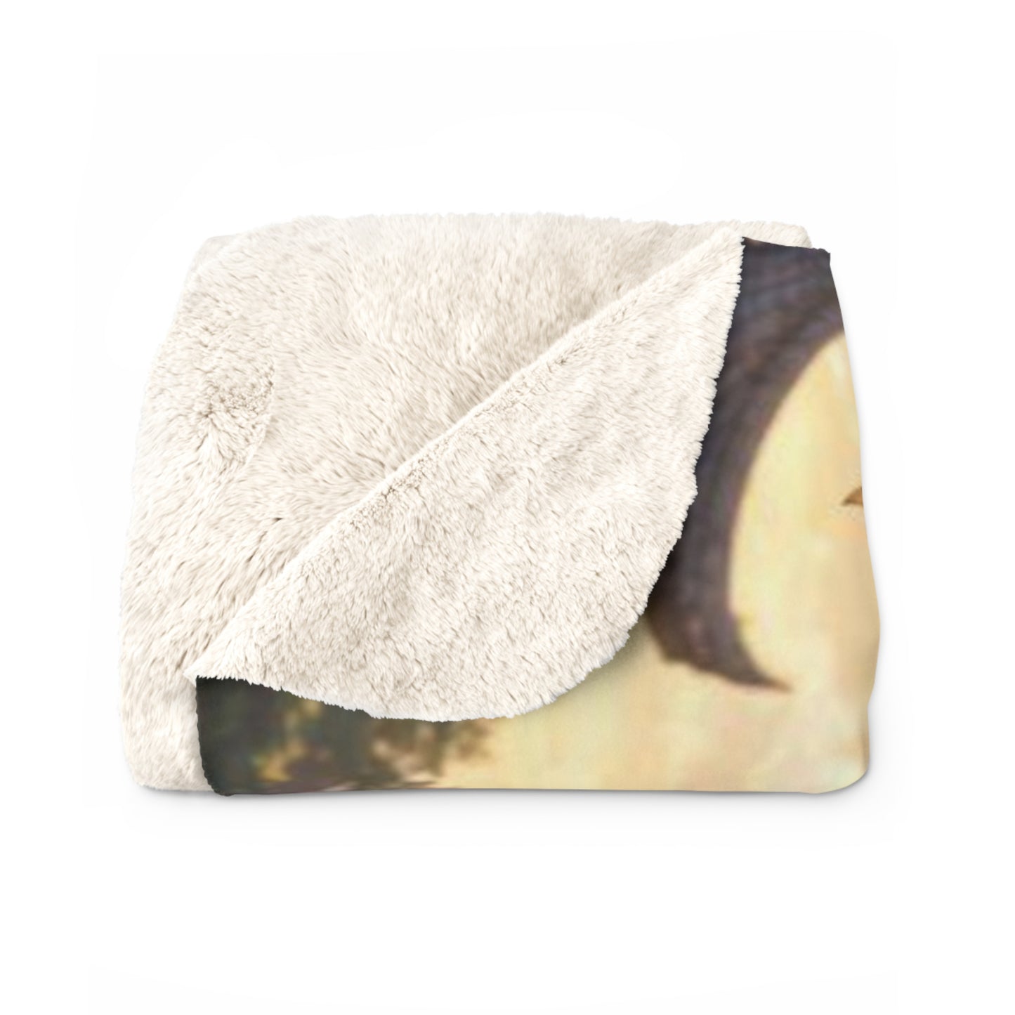 Aquarius Poodle Warrior Sherpa Blanket