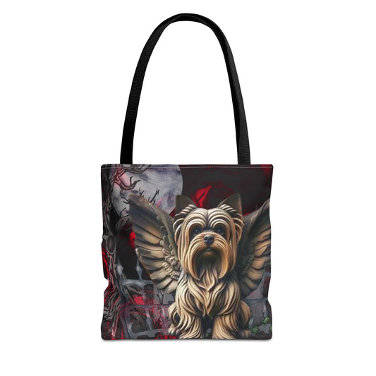 Yorkshire terrier Gargoyle Tote Bag