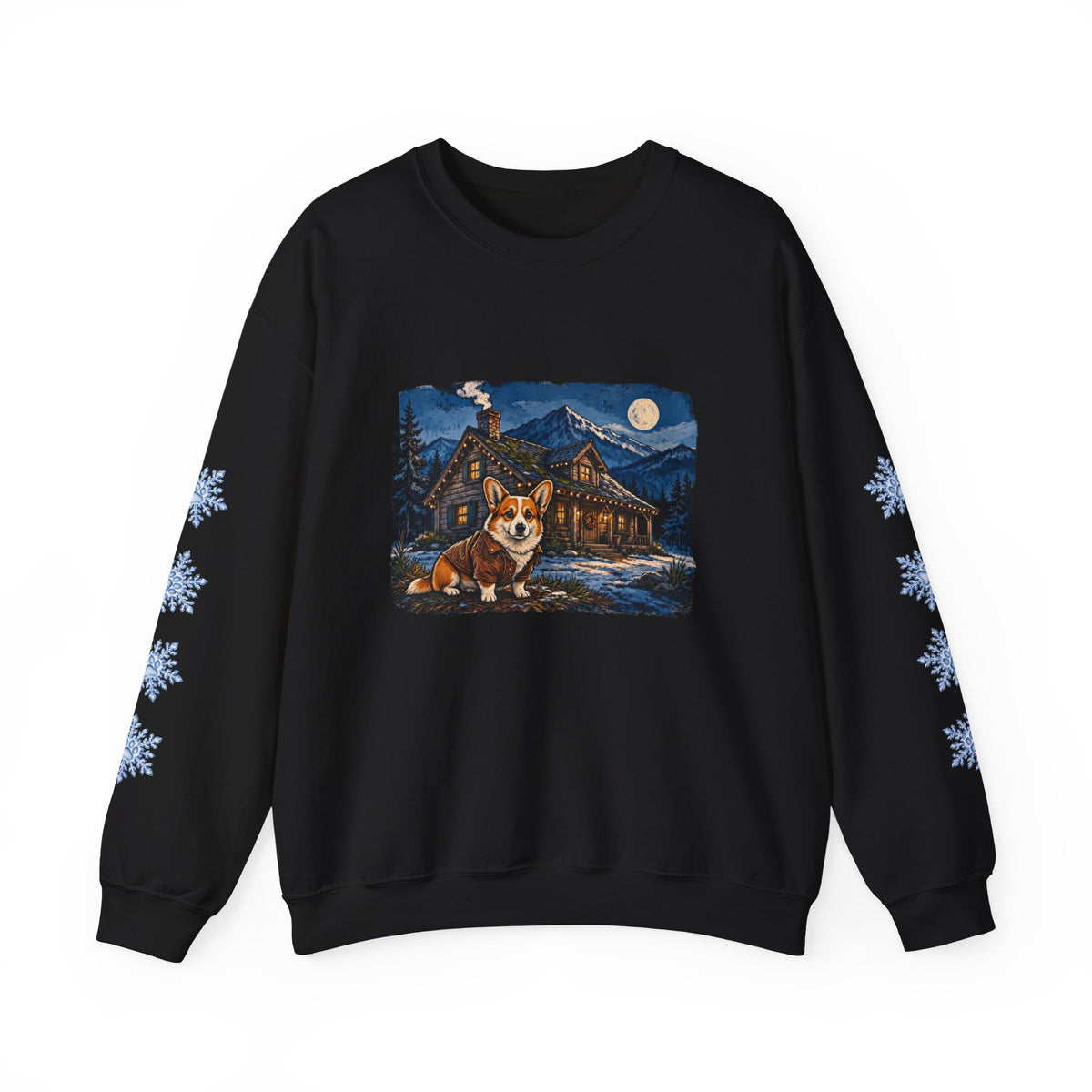 Corgi Smoky Mountain Christmas Sweatshirt