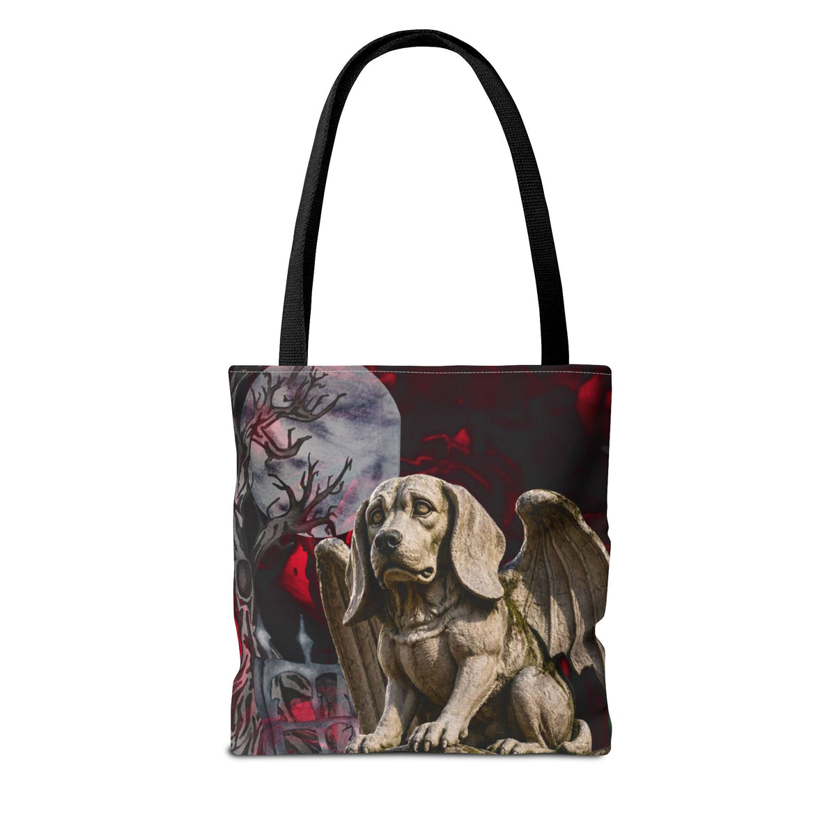 Beagle Angelic Gargoyle Protector Tote Bag