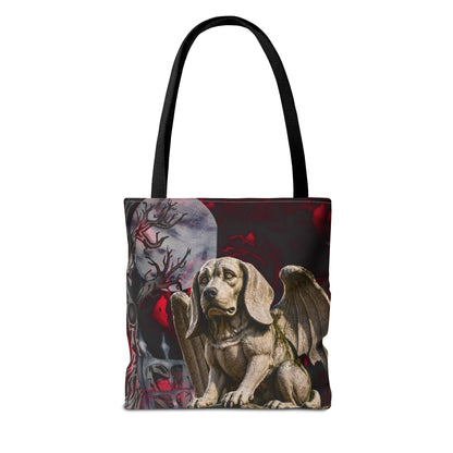 Beagle Angelic Gargoyle Protector Tote Bag