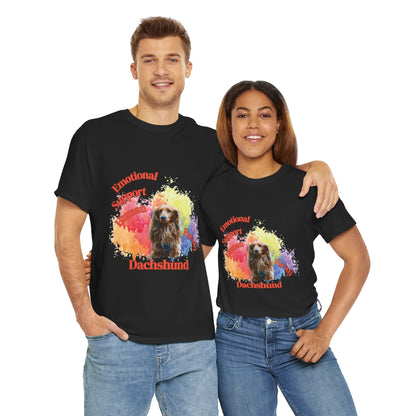 Emotional Support Human for my Dachshund T-shirt