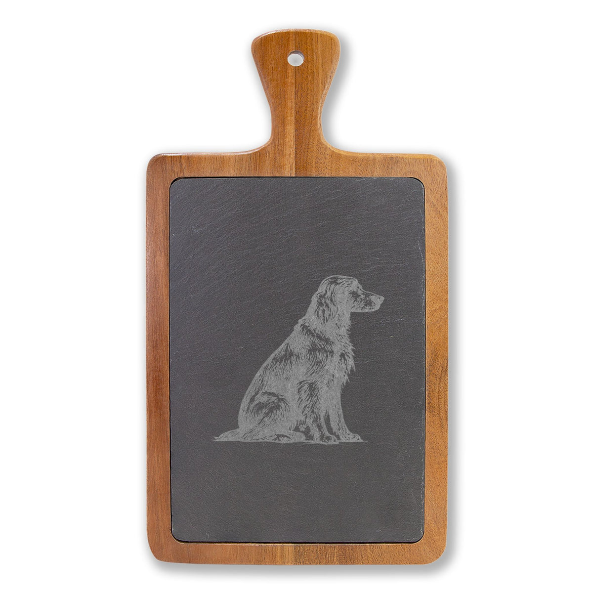 Irish Setter Engraved Charcuterie Board, Dog Lover Cheese Board & Serving Platter