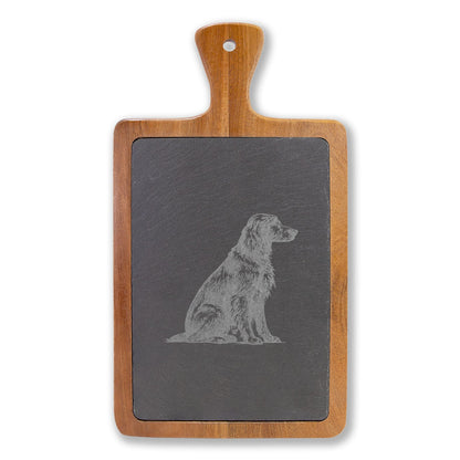Irish Setter Engraved Charcuterie Board, Dog Lover Cheese Board & Serving Platter