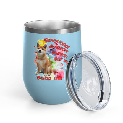 Emotional Support Human for my Shiba Inu Wine Chiller
