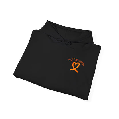 German Shepherd "Lean on Me" MS Awareness Hoodie