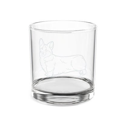 Corgi Engraved Whiskey Glass