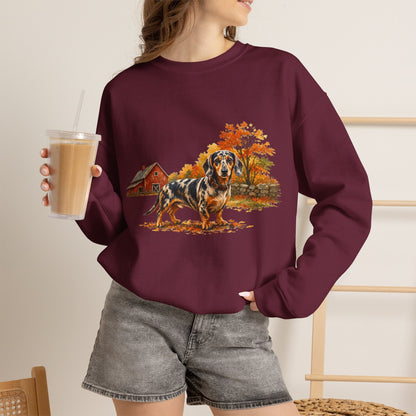 Dapple Dachshund Sweater Weather Sweatshirt