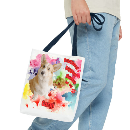 Emotional Support Human for my Corgi Tote bag