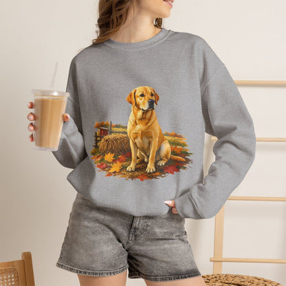 Golden Labrador Retriever Sweater Weather Sweatshirt