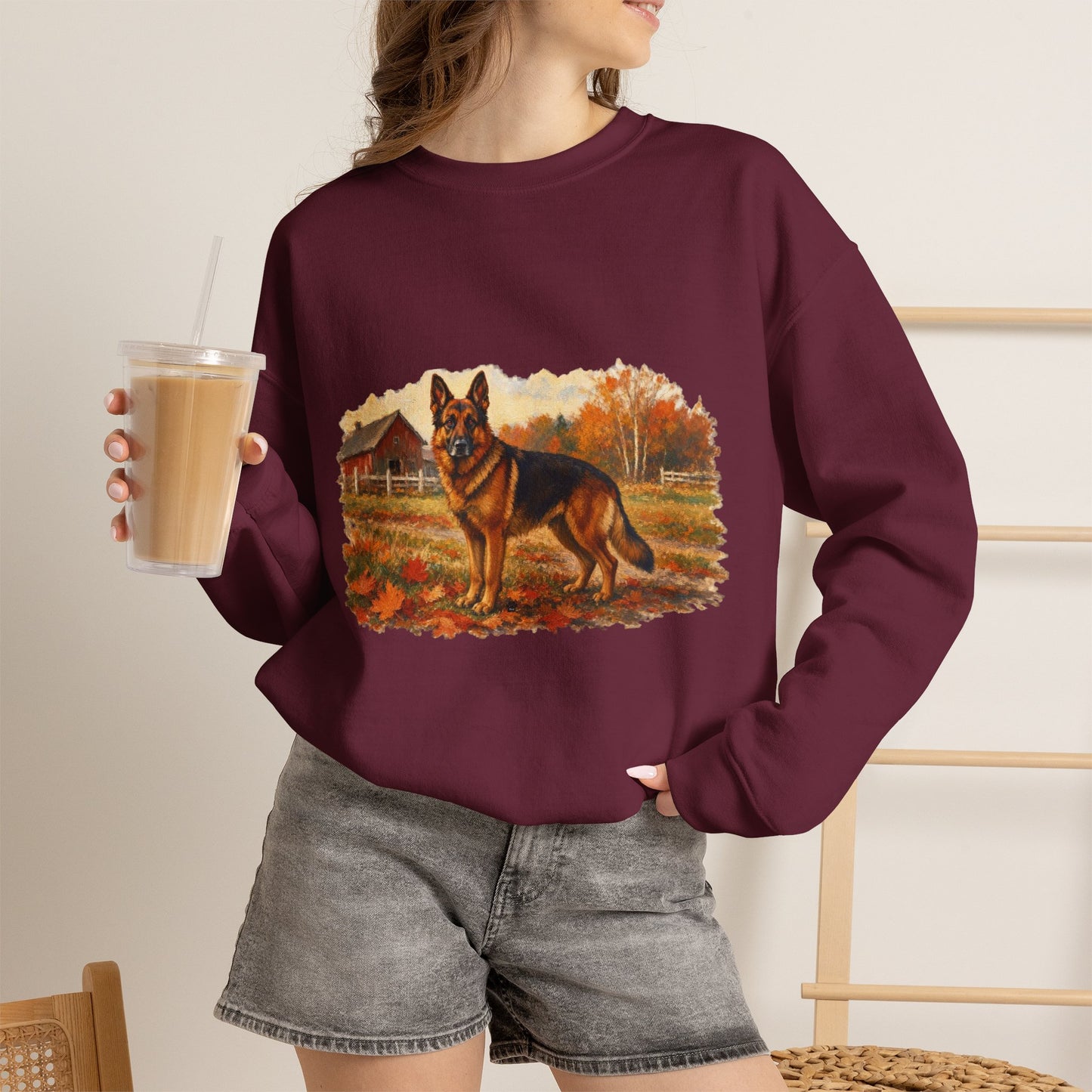 German Shepherd Sweater Weather Sweatshirt